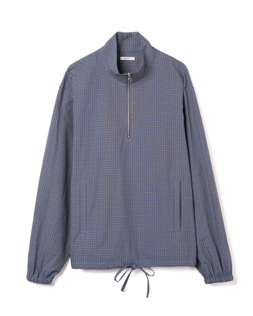 Miles Pullover Cotton Blue Check