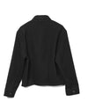 Kelver Overshirt Wool Blend Black