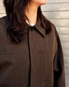 Piper Jacket Linen Cotton Peat