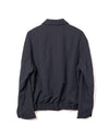 Herringbone Harrington Jacket Polyester Navy