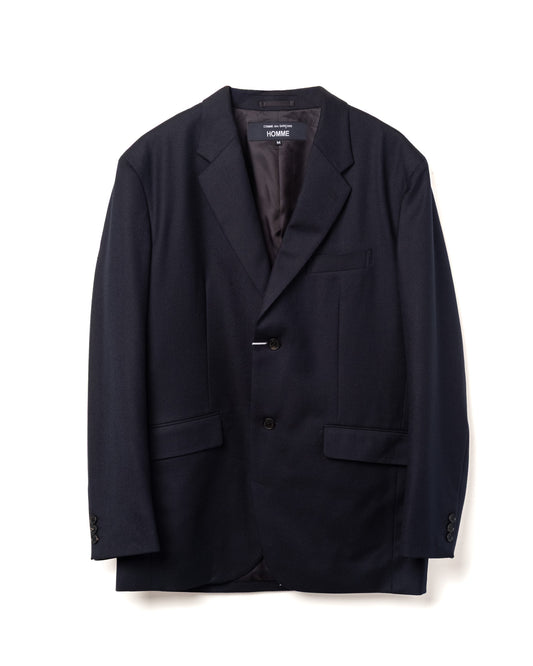 Tailored Blazer Wool Navy