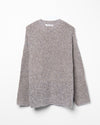 Cooper Sweater Cotton Blend Melange Grey