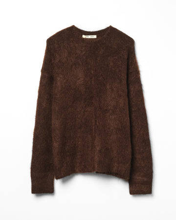 Shia Sweater Mohair Blend Brown