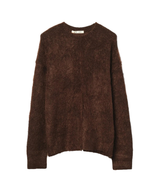 Shia Sweater Mohair Blend Brown