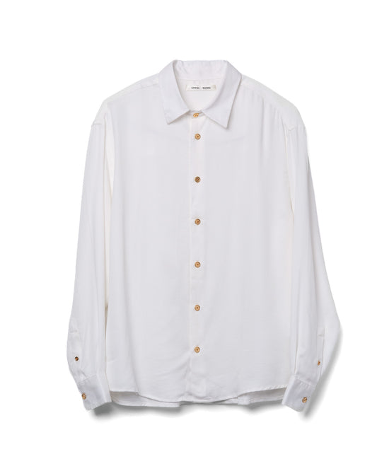 Caine Shirt Tencel Cream