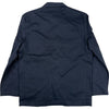 Navy Twill Three Button Jacket