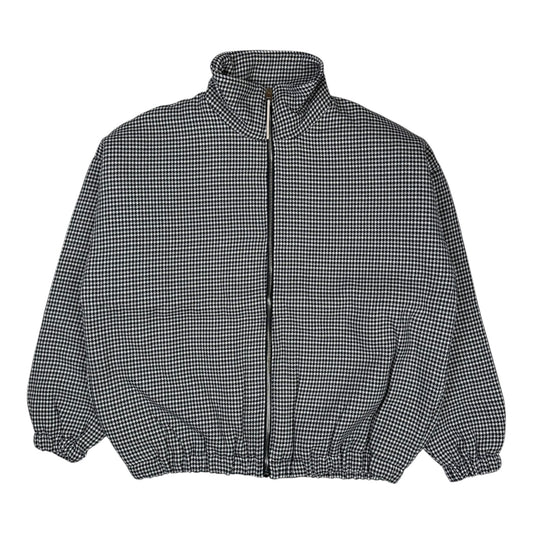 Suiting Track Suit Gingham Navy White