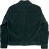 Cornell Two Pocket Button Front Jacket Petrol Green Corduroy