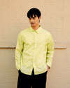 Crochet Vent Floater Shirt Lime