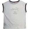 Rocker Foo Ringer Tee White Bordeaux