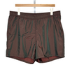 Iridescent Umber Modern Swim Trunk Brown
