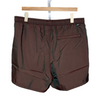 Iridescent Umber Modern Swim Trunk Brown