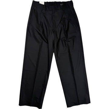 Kay Pant Black Wool Polyester Blend