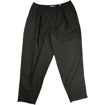 Olive Lucca Suiting Pleated Track Pant