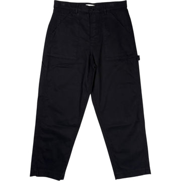 Painter Trouser Black Cotton Lyocell