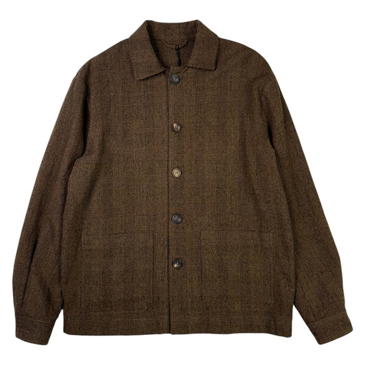 Aasti Two Pocket Jacket Brown Check