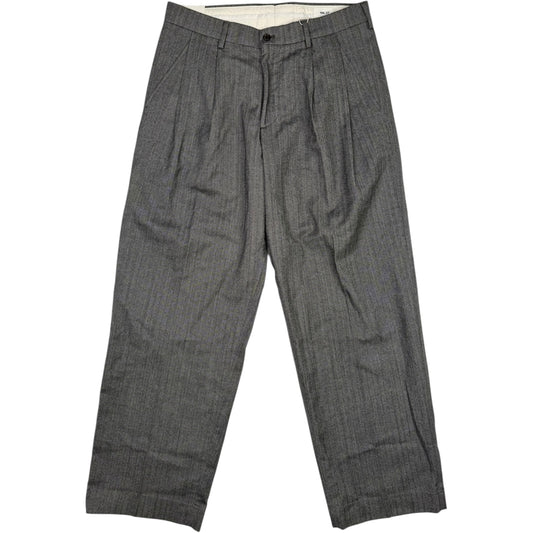 Justin Black Melange Wool Cotton