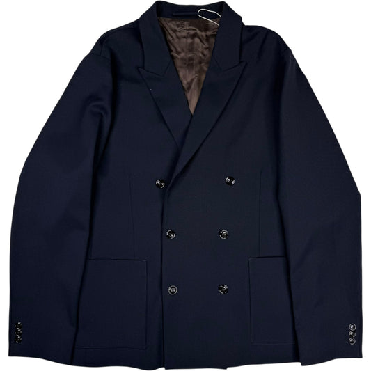 Jordin Double Breasted Navy Blazer