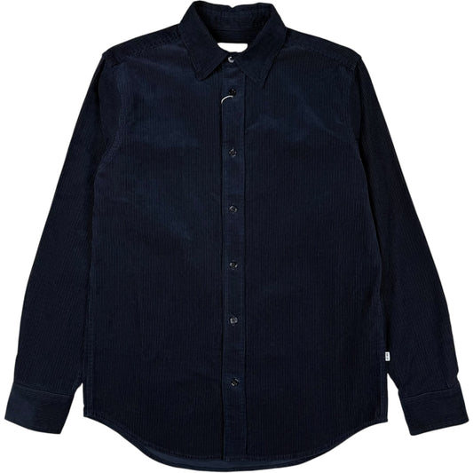 Colby Corduroy Shirt Navy Blue