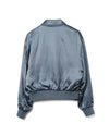 Aces Satin Club Jacket Viscose Gray