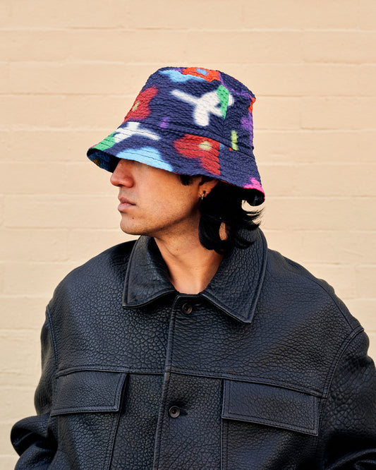 Dream of Dreamer Bucket Hat Trippy Flowers