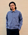 Mechanic Jacket Blue 7oz Stone Washed Cotton Cadet Cloth