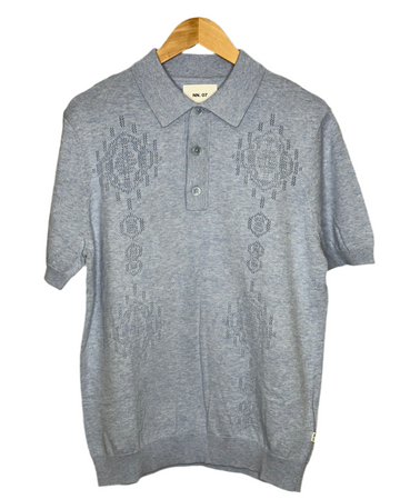 Thor Short Sleeve Polo Cerulean