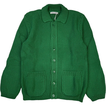 Baker Cotton Cardigan Green