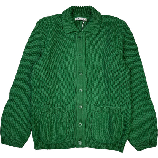 Baker Cotton Cardigan Green