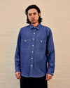 Double Washed 8oz Denim 3-Pocket Work Shirt
