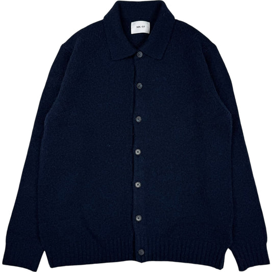 Lee Polo Cardigan Navy Blue