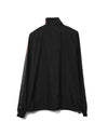 Gradient 3-Stripes Nylon Track Top Black