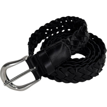 Plaited Belt Black