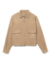 Andover Herringbone Jacket Organic Cotton Fatigue Khaki