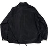 Silk Poly Coach Jacket Black