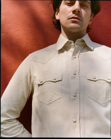 Aariosto Western Shirt Sand
