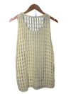 Davit Crochet Tank Ecru