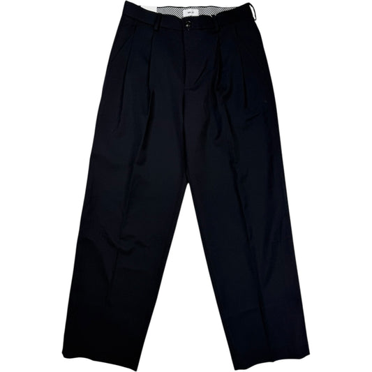 Justin Trouser Navy Wool Blend