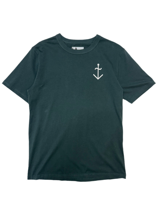 Dantas Logo T-Shirt Dark Green Off White