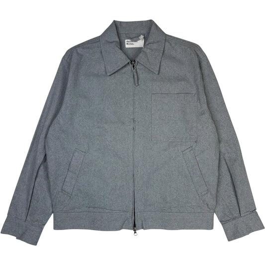 Indigo Reworked Jean Cloth Rose Bowl Jacket