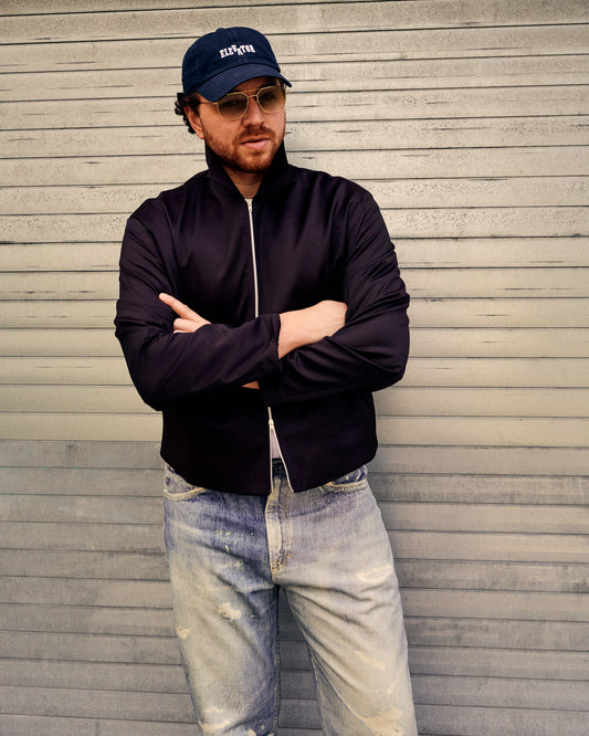 Mini Jacket Crushed Grape Formflex Weave