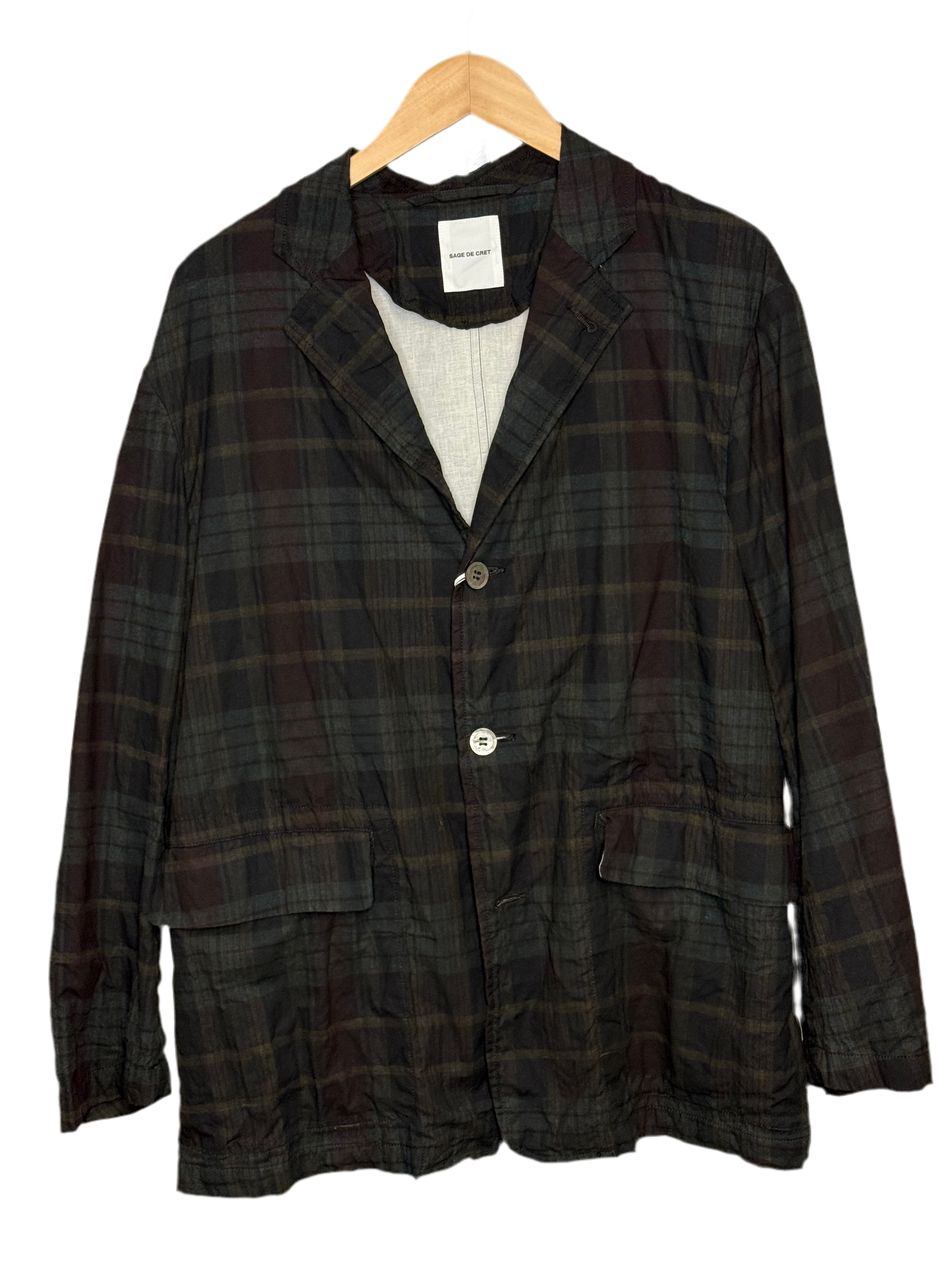 美品 SAGE DE CRET ネイビー ミリタリージャケット SAGE DE CRET 美品 SAGE DE CRET ネイビー ミリタリージャケット SAGE DE CRET