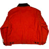 Zip Front Jacket Wax Cotton Orange