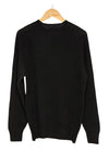 Earth Suedehead Jumper Black Lambswool
