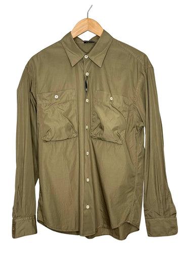 Eren Shirt Cotton Poplin Army