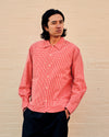 Reed Overshirt Chili Glow Cotton Blend
