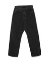 Classic Wide Trouser Cotton Faded Black