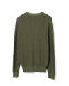 Hope Rib Crew Neck Knit Cotton Blend Capers