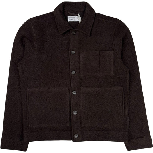 Uniform Jacket Wool Fleece Brown