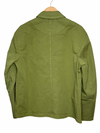 Construction Jacket Green Cotton Linen